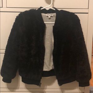 Black splendid little girl bomber jacket